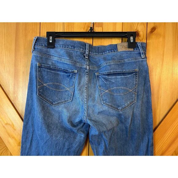 Abercrombie & Fitch Womens Medium Wash Erin Perfect Stretch Jeans Size 6L (5112) - Picture 5 of 9